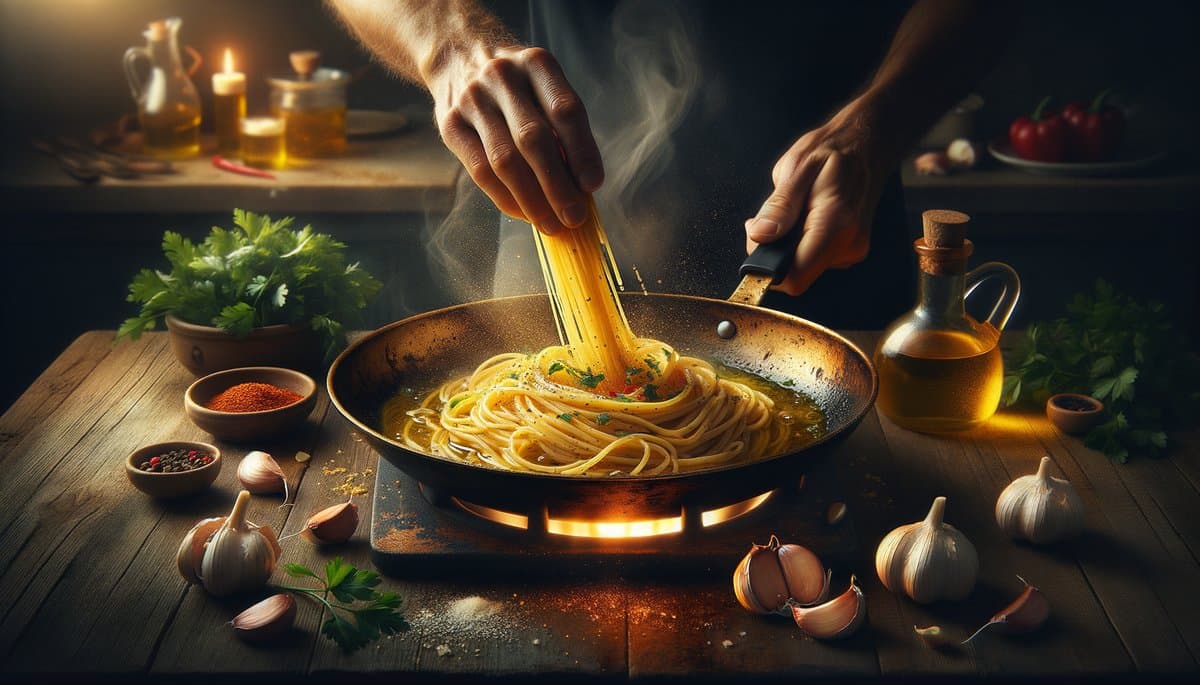 Romantic Spaghetti Scene